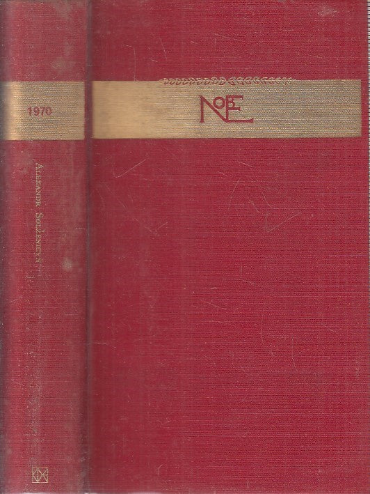 LN2- I NOBEL 1970 ALEXANDR SOLZENICYN - CLUB DEGLI EDITORI - CS - JXS197
