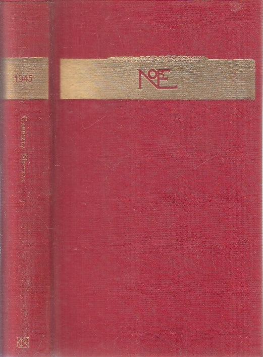 LN2- I NOBEL 1945 GABRIELA MISTRAL - CLUB DEGLI EDITORI - CS - JXS197