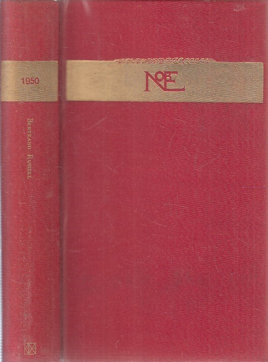 LN2- I NOBEL 1950 BERTRAND RUSSELL - CLUB DEGLI EDITORI - CS - JXS197