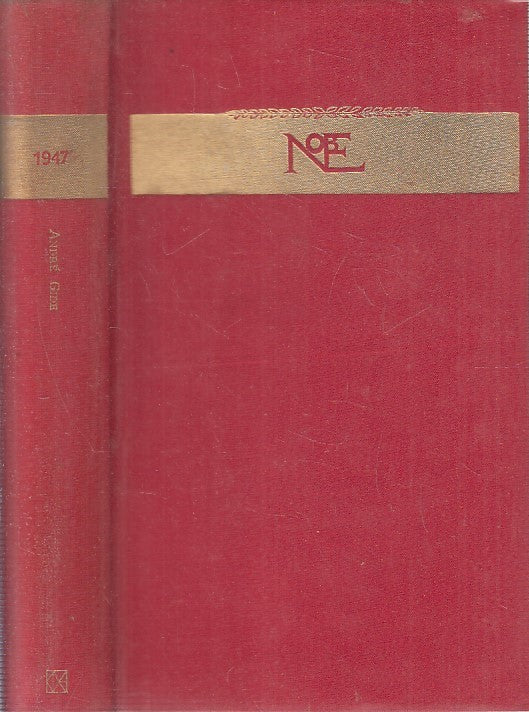 LN2- I NOBEL 1947 ANDRE' GIDE - CLUB DEGLI EDITORI - CS - JXS198