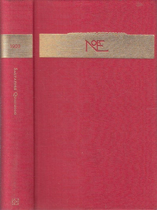LN2- I NOBEL 1959 SALVATORE QUASIMODO - CLUB DEGLI EDITORI - C - JXS198
