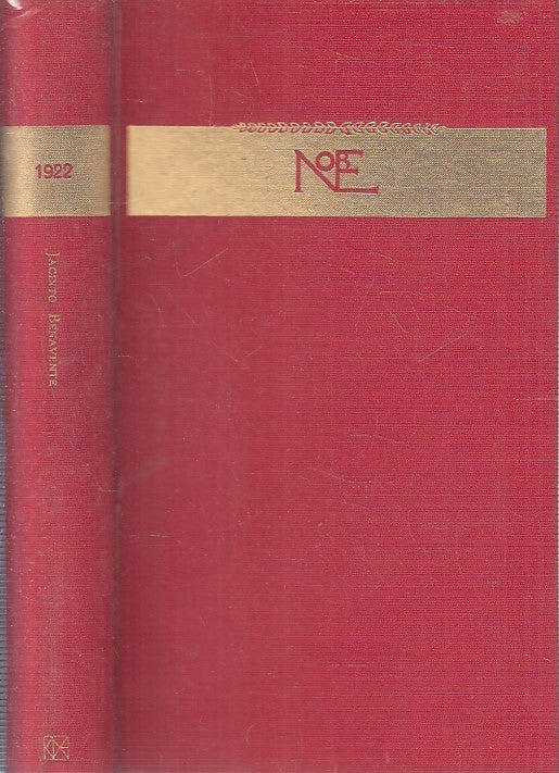 LN2- I NOBEL 1922 JACINTO BENAVENTE - CLUB DEGLI EDITORI - CS - JXS198