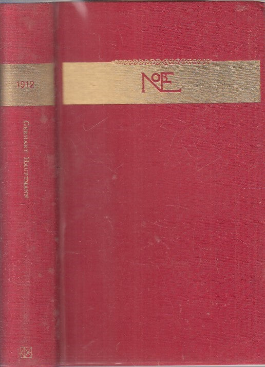 LN2- I NOBEL 1912 GERHART HAUPTMANN - CLUB DEGLI EDITORI - CS - JXS198