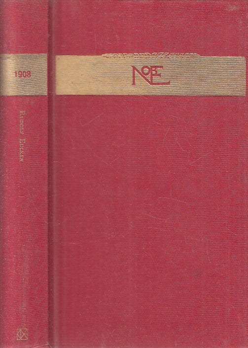 LN2- I NOBEL 1908 RUDOLF EUCKEN - CLUB DEGLI EDITORI - CS - JXS198