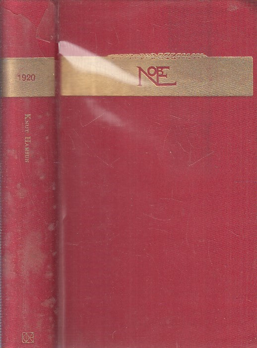 LN2- I NOBEL 1920 KNUT HAMSUN - CLUB DEGLI EDITORI - CS - JXS198