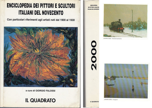 LT- ENCICLOPEDIA PITTORI SCULTORI ITALIANI NOVECENTO- QUADRATO- 2001- CS- YFS288