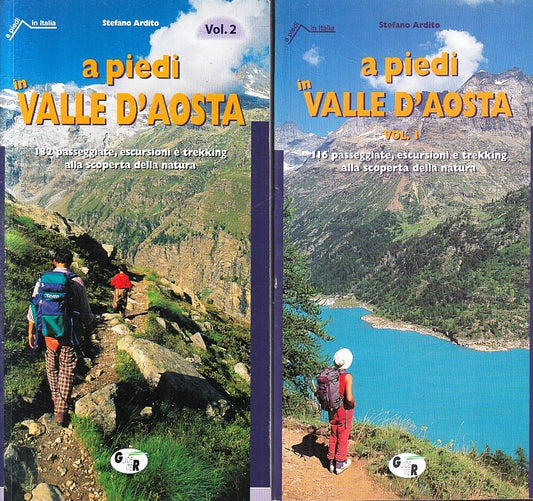 LV- A PIEDI IN VALLE D'AOSTA 1/2 - STEFANO ARDITO- GUIDE ITER--- 2003- B- YFS428