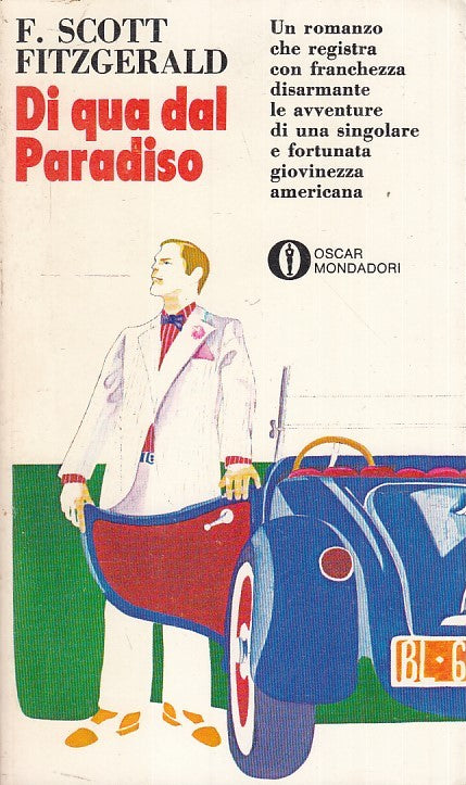 LN- DI QUA DAL PARADISO- SCOTT FITZGERALD- MONDADORI- OSCAR- 1a ED.- 1969- B-XFS