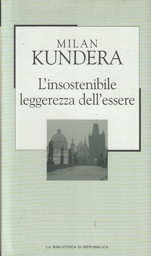 LN2- REPUBBLICA NOVECENTO 21 INSOSTENIBILE LEGGEREZZA ESSERE- KUNDERA- CS-JXS179