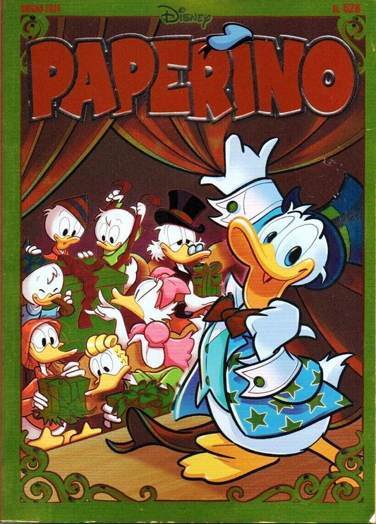 FD- PAPERINO 528 VARIANT COVER METALLIZZATA PAPERINO 90 ANNI- PANINI DISNEY- F24