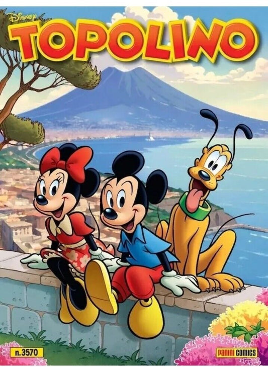 FD- TOPOLINO N.3570 VARIANT NAPOLI COMICON -- PANINI DISNEY - 2024 - B - E24