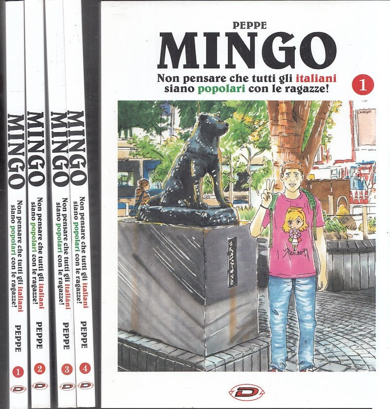 FM- MINGO 4 VOLUMI COMPLETA - PEPPE - DYNIT MANGA - 2021 - B - E25