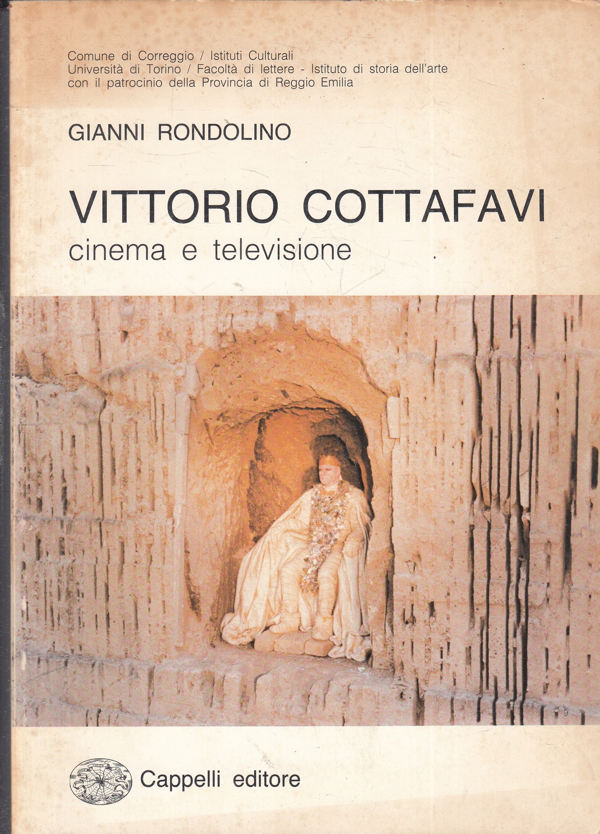 LW- VITTORIO COTTAFAVI CINEMA TELEVISIONE- RONDOLINO- CAPPELLI--- 1980- B-YFS495