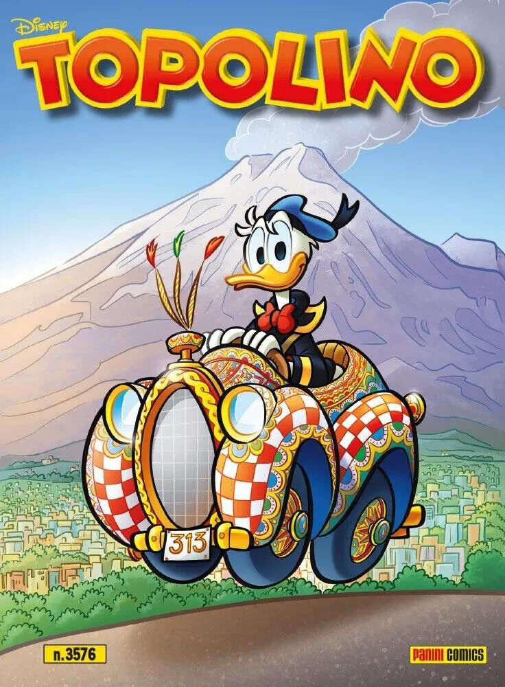 FD- TOPOLINO 3576 VARIANT ETNA COMICS - PANINI DISNEY - E24