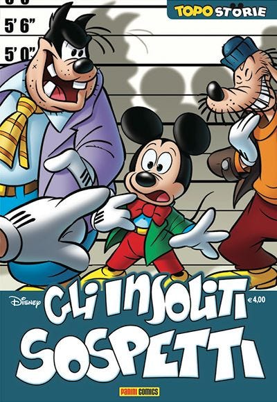 FD- TOPOSTORIE 18 GLI INSOLITI SOSPETTI - PANINI DISNEY -- B - H24