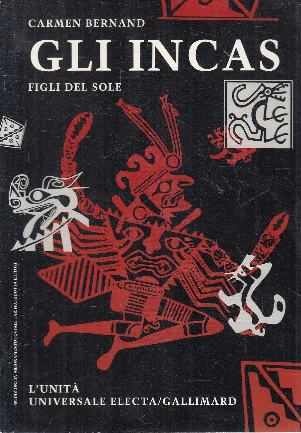 LT- GLI INCAS FIGLI DEL SOLE- CARMEN BERNAND- ELECTA/GALLIMARD--- 1994- B-YFS966