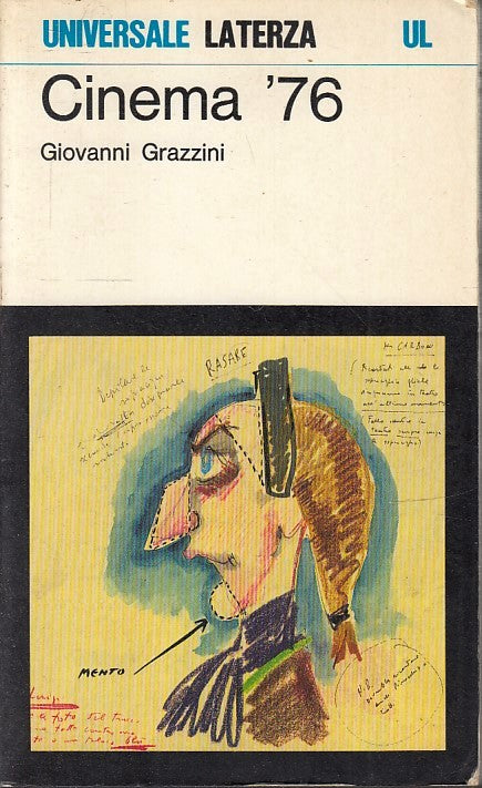 LW- CINEMA '76 - GIOVANNI GRAZZINI - LATERZA - UL 702 -- 1987 - B - XFS