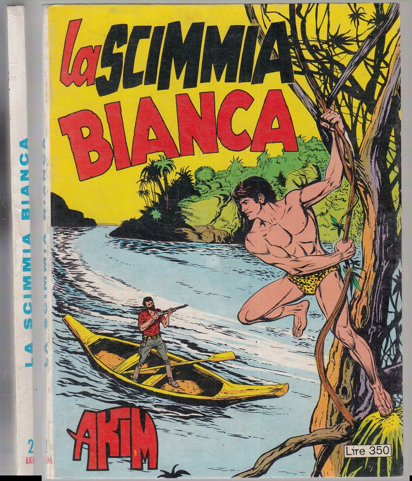 FB- AKIM N.2 LA SCIMMIA BIANCA OTTIMO -- CEPIM BONELLI - 1976 - B - H24