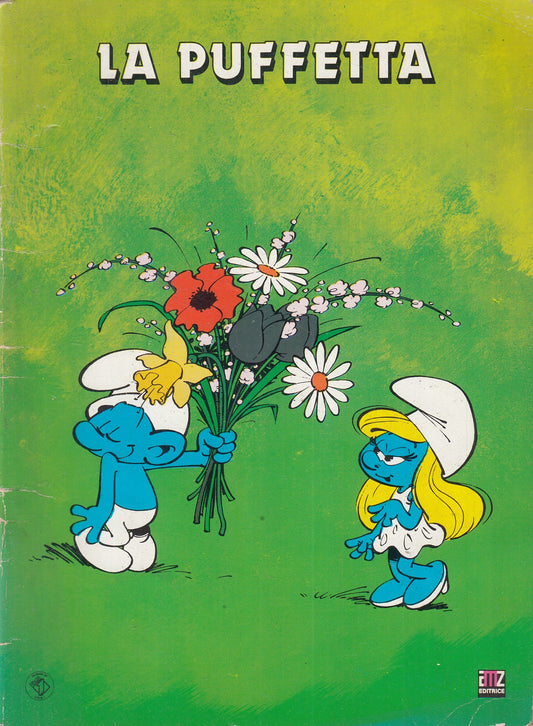 FZ- LA PUFFETTA A COLORI - PEYO - AMZ EDITRICE - 1984 - S - H24