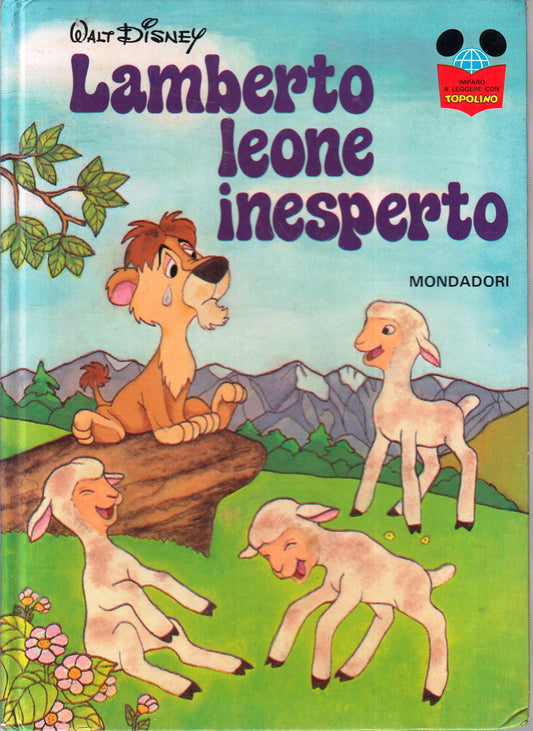 FD- IMPARO A LEGGERE CON TOPOLINO LAMBERTO LEONE INESPERTO- MONDADORI- 1978- H24