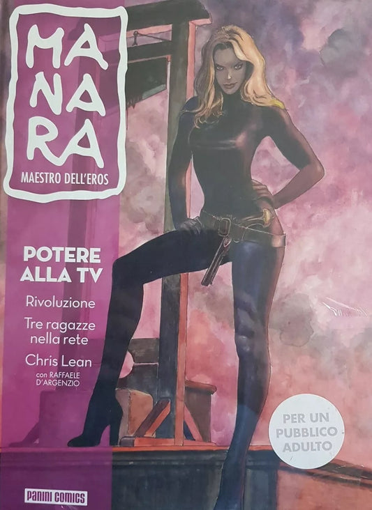 FP- MAESTRO DELL'EROS 14 POTERE ALLA TV - MILO MANARA - PANINI GdS- 2013- C- M24