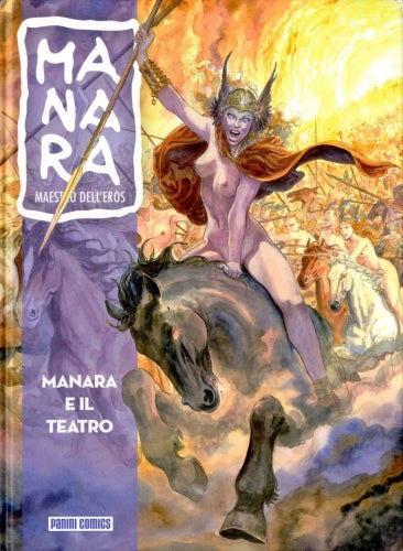 FP- MAESTRO DELL'EROS 23 MANARA E IL TEATRO -- PANINI GdS - 2013 - C - M24