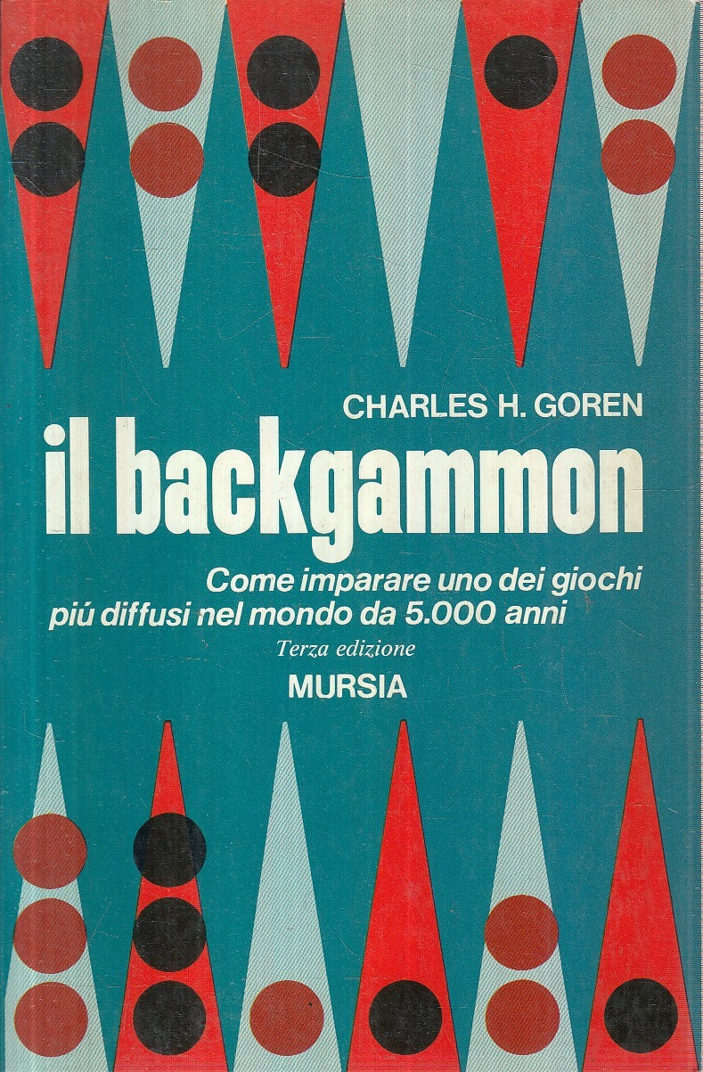 LZ- IL BACKGAMMON COME IMPARARE - GOREN - MURSIA - I GIOCHI --- B - YFS383