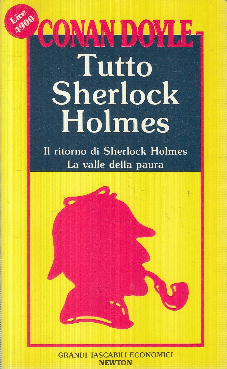 TUTTO SHERLOCK HOLMES 3 - CONAN DOYLE - TASCABILI ECONOMICI NEWTON - JXS258