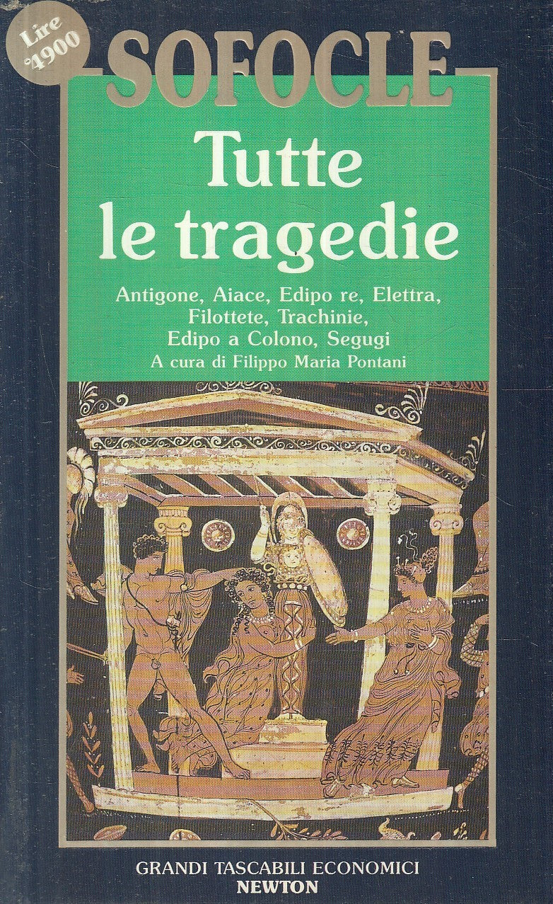 LN2- TUTTE LE TRAGEDIE - SOFOCLE - GRANDI TASCABILI ECONOMICI NEWTON - JXS258