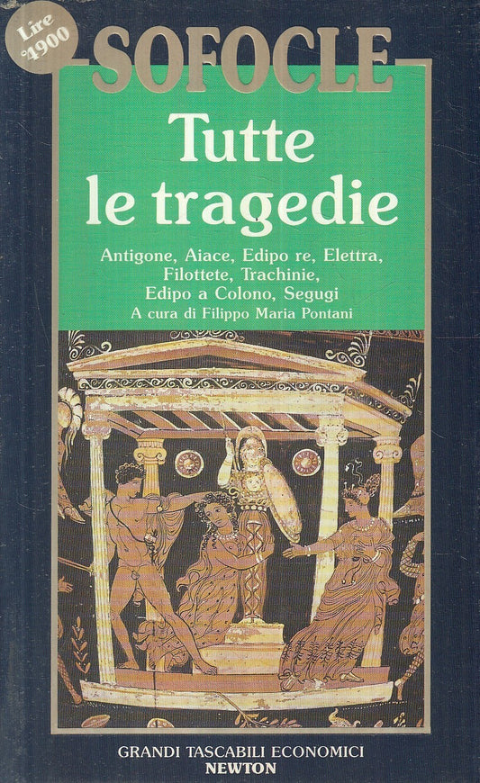 LN2- TUTTE LE TRAGEDIE - SOFOCLE - GRANDI TASCABILI ECONOMICI NEWTON - JXS258