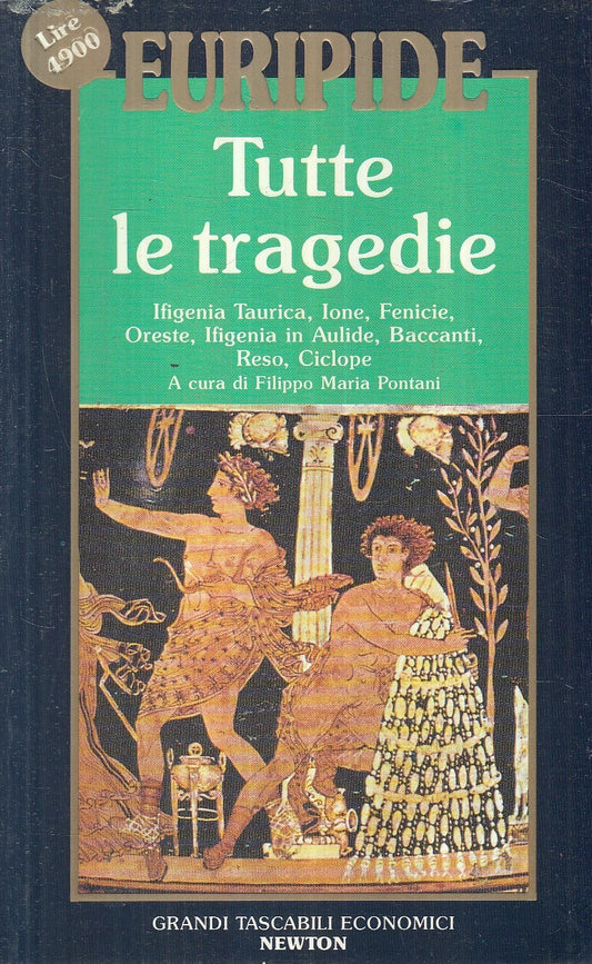 LN2- TUTTE LE TRAGEDIE 2 - EURIPIDE - GRANDI TASCABILI ECONOMICI NEWTON - JXS258