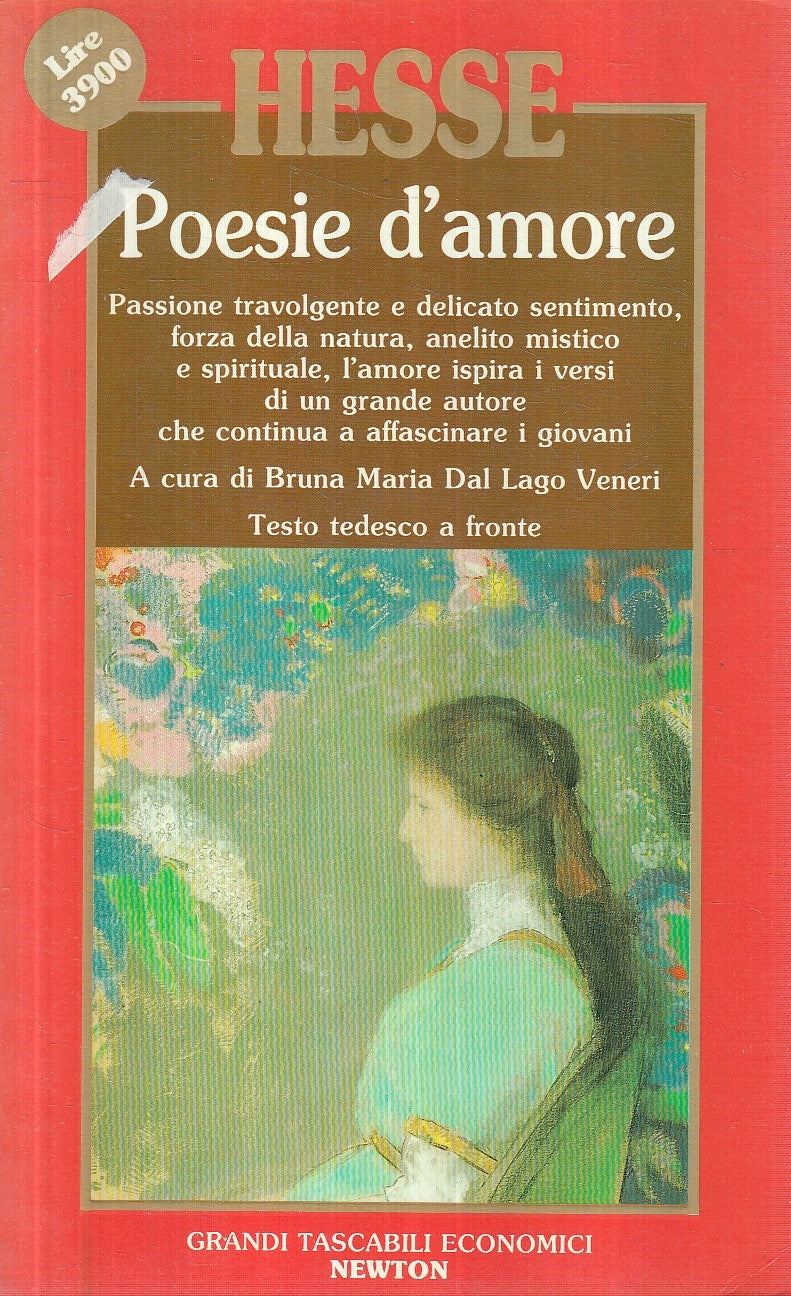 POESIE D'AMORE - HESSE - GRANDI TASCABILI ECONOMICI NEWTON - JXS259