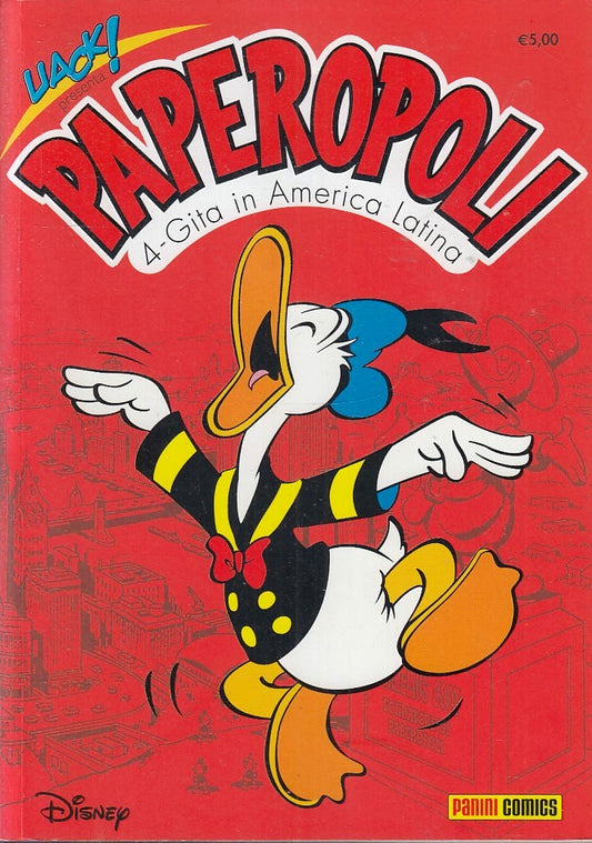 FD- UACK N.27 presenta PAPEROPOLI 4 GITA IN AMERICA LATINA - PANINI DISNEY - N24