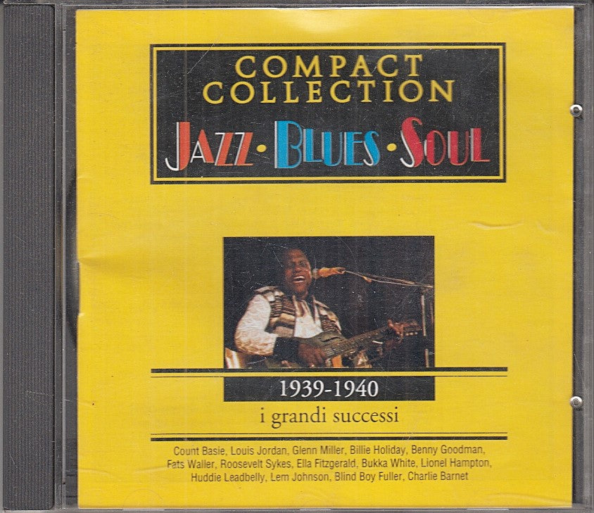 MCD- CD COMPACT COLLECTION JAZZ BLUES SOUL 1939-1940 DEAGOSTINI - ZCD6