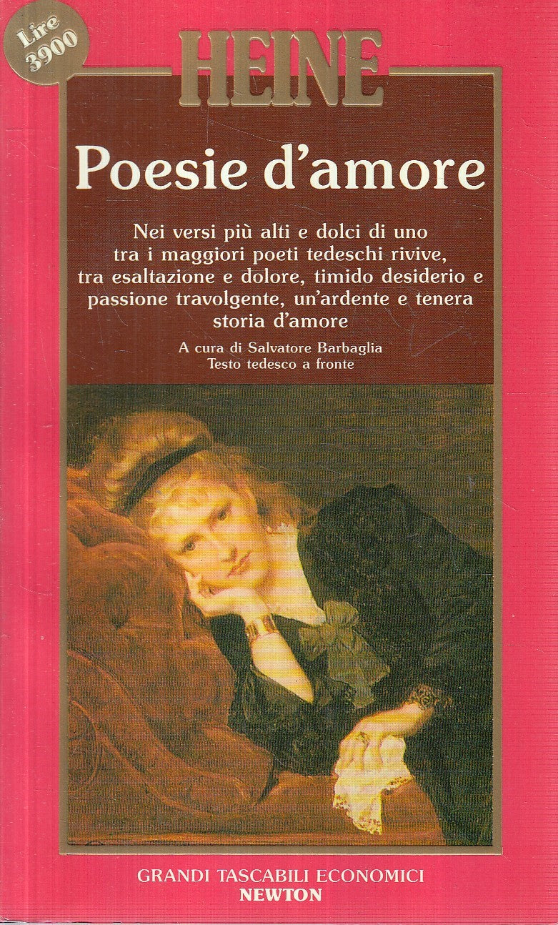 LN2- POESIE D'AMORE - HEINE - GRANDI TASCABILI ECONOMICI NEWTON - JXS259