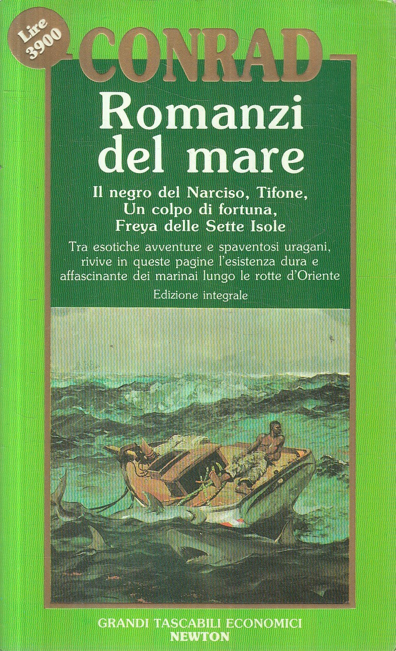 LN2- ROMANZI DEL MARE - CONRAD - GRANDI TASCABILI ECONOMICI NEWTON - JXS259