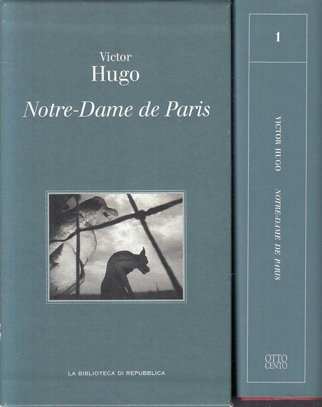 BIBLIOTECA REPUBBLICA OTTOCENTO 1 HUGO NOTRE DAME DE PARIS - CS - JXS262