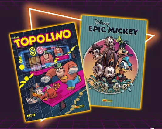 FD- TOPOLINO 3600 EPIC VARIANT GAMES WEEK MASTANTUONO  PANINI DISNEY 2024 - Q24