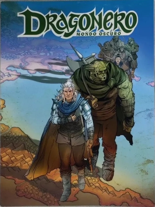 FB- DRAGONERO MONDO OSCURO TERRE SCONOSCIUTE VARIANT LUCCA-- BONELLI- 2024-B-Q24