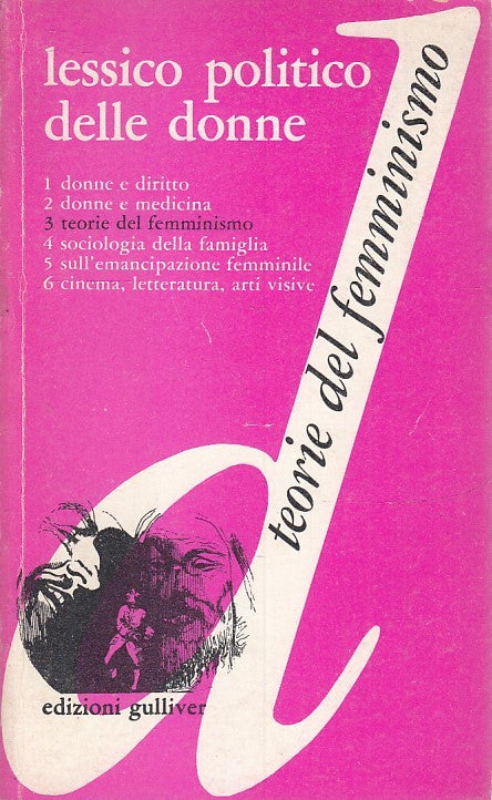 LZ- LESSICO POLITICO DELLE DONNE TEORIE FEMMINISMO-- GULLIVER--- 1978- B- ZFS145