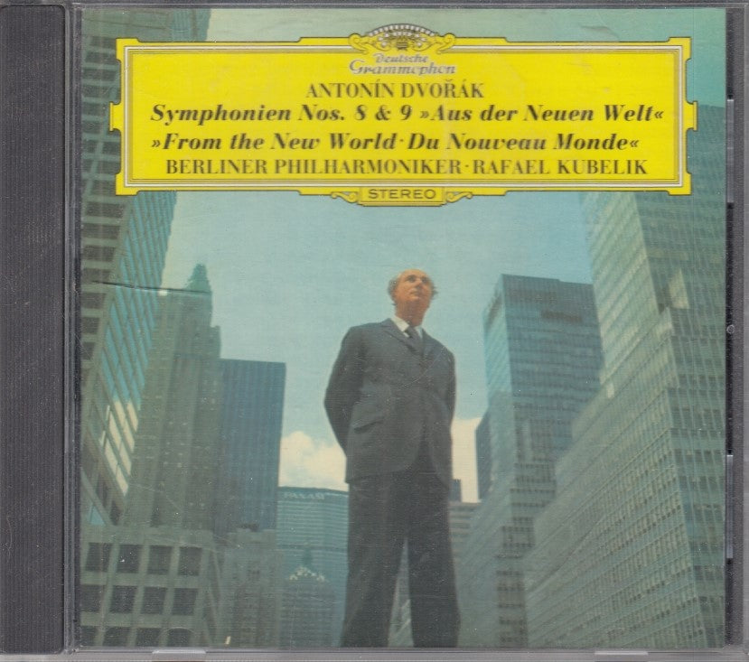 MCD- CD DVORAK SYMPHONIEN NOS. 8 & 9 DEUTSCHE GRAMMOPHON - ZCD5