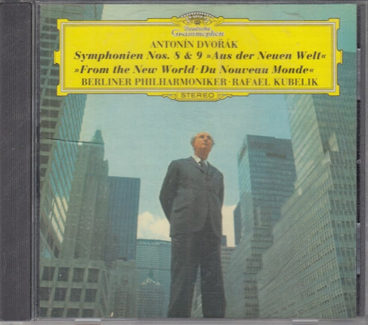 MCD- CD DVORAK SYMPHONIEN NOS. 8 & 9 DEUTSCHE GRAMMOPHON - ZCD5