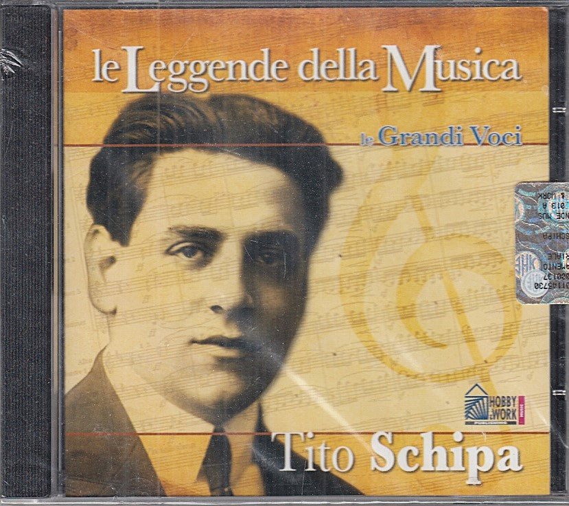 MCD- CD TITO SCHIPA LE LEGGENDE DELLA MUSICA HOBBY & WORK- ZCD5
