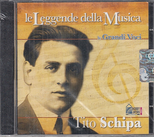 MCD- CD TITO SCHIPA LE LEGGENDE DELLA MUSICA HOBBY & WORK- ZCD5
