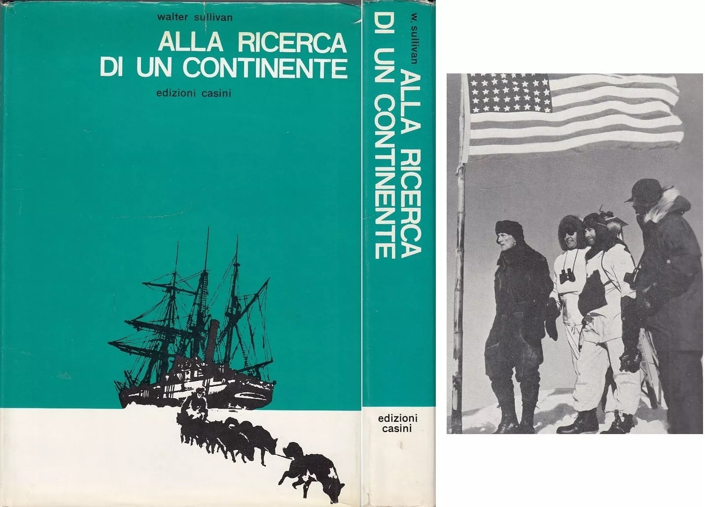 LZ- ALLA RICERCA DI UN CONTINENTE - WALTER SULLIVAN- CASINI --- 1966- CS- YFS310