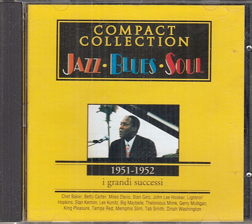 MCD- CD COMPACT COLLECTION JAZZ BLUES SOUL 1951-1952 DEAGOSTINI - ZCD5