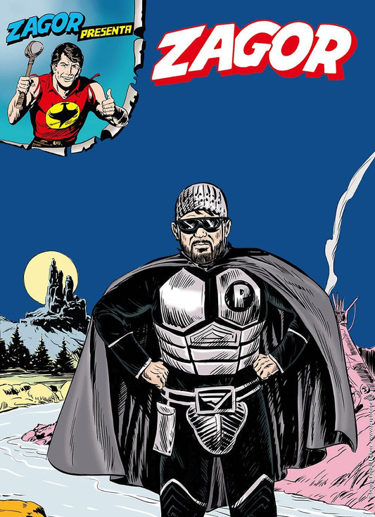 FB- ZAGOR PRESENTA LILLO VARIANT LENTICOLARE LUCCA -- BONELLI - 2024 - B - Q24