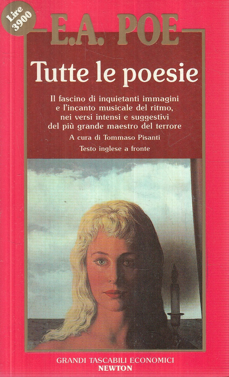 LN2- TUTTE LE POESIE - E.A. POE - GRANDI TASCABILI ECONOMICI NEWTON - JXS259