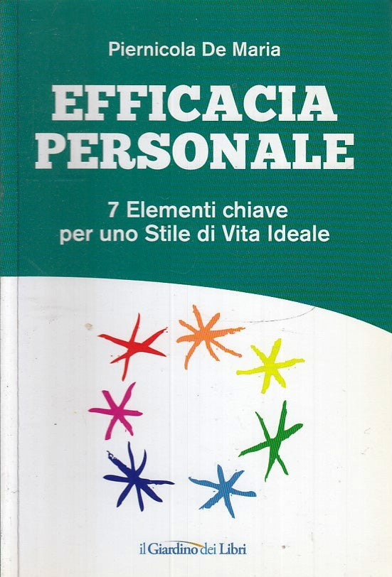 LZ- EFFICACIA PERSONALE - DE MARIA - IL GIARDINO DEI LIBRI --- 2012 - B - ZFS176
