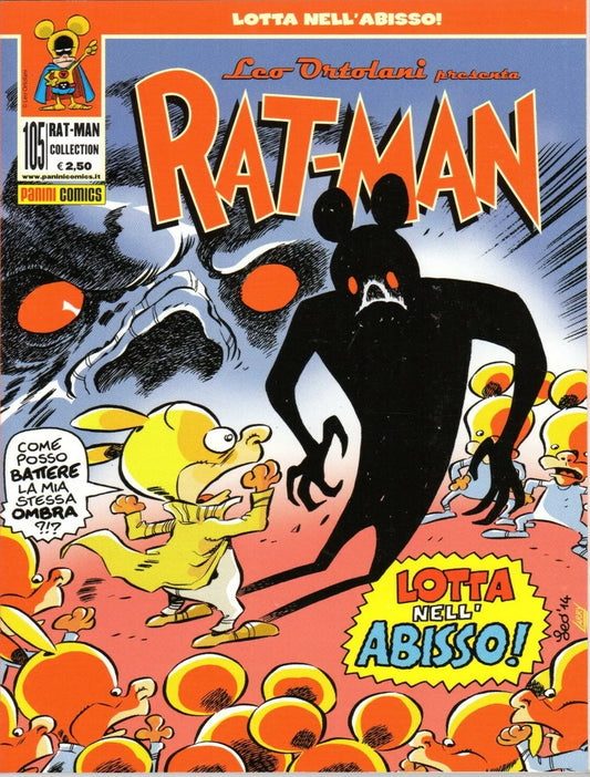 FC- RAT-MAN COLLECTION N.105 ORIGINALE - LEO ORTOLANI - PANINI -- B - A25